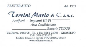 AUTOFFICINA ELETTRAUTO TORRINI MARIO & C  s.n.c. - camper club maremma